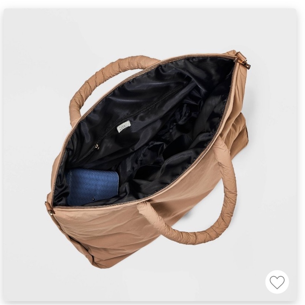 Target Puffer Weekender Bag